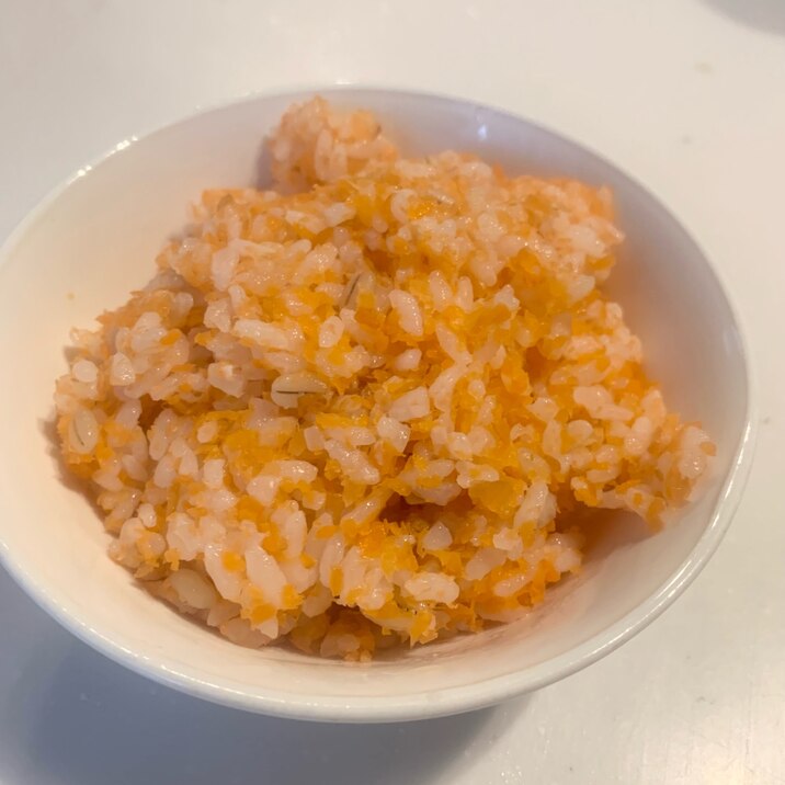 人参かす大量消費!1番簡単!にんじんごはん!